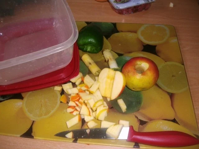 Pastasalat " Herbstlust" - Rezept - Bild Nr. 5