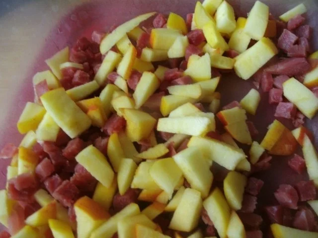 Pastasalat " Herbstlust" - Rezept - Bild Nr. 7