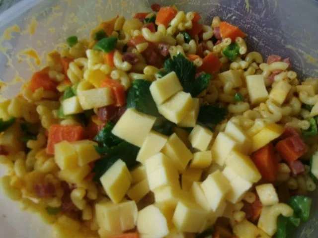 Pastasalat " Herbstlust" - Rezept - Bild Nr. 10