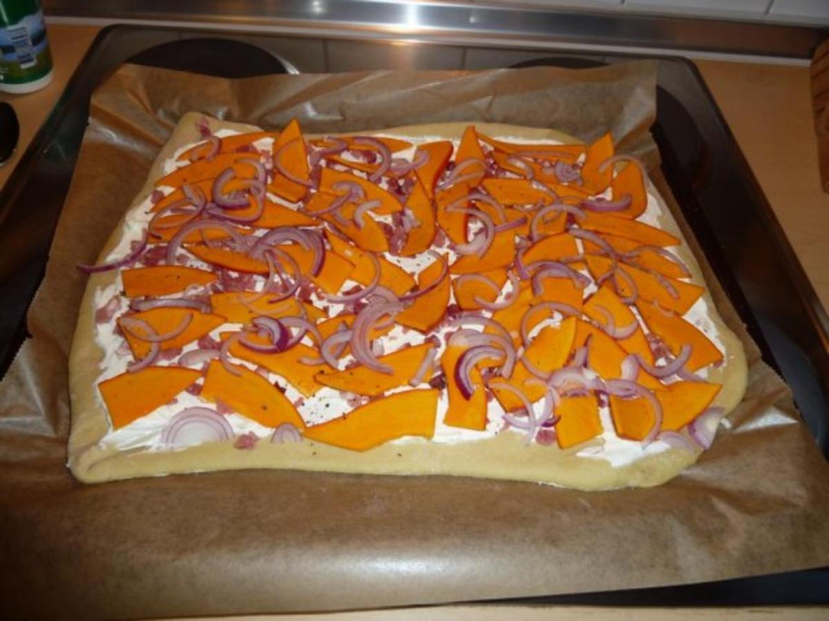 Kürbisflammkuchen - Rezept - Bild Nr. 2