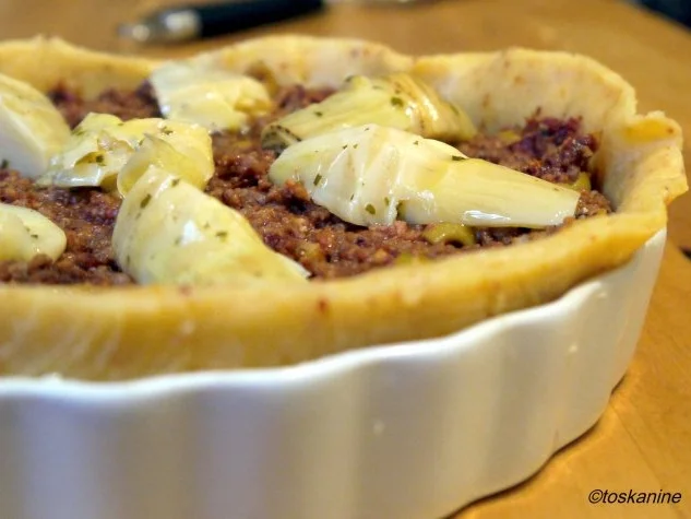 Rezept: Mediterrane Hackfleischtarte Bild Nr. 13 Mediterrane Hackfleischtarte - Rezept - Bild Nr. 13