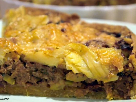 Rezept: Mediterrane Hackfleischtarte Mediterrane Hackfleischtarte - Rezept