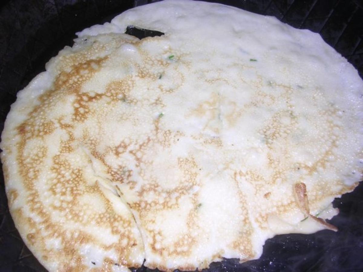 Käse Schinken Pfannkuchen - Rezept - Bild Nr. 3