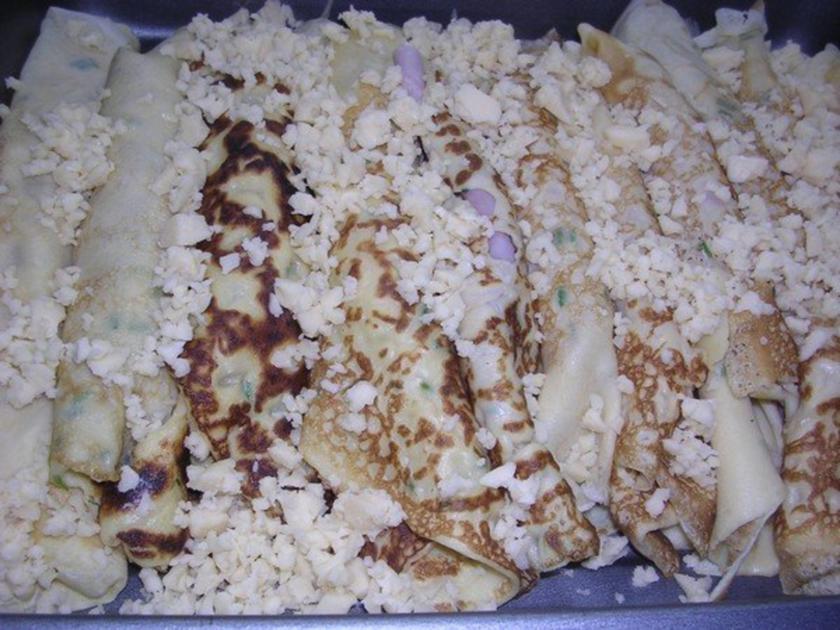 Käse Schinken Pfannkuchen - einfach - von maus134