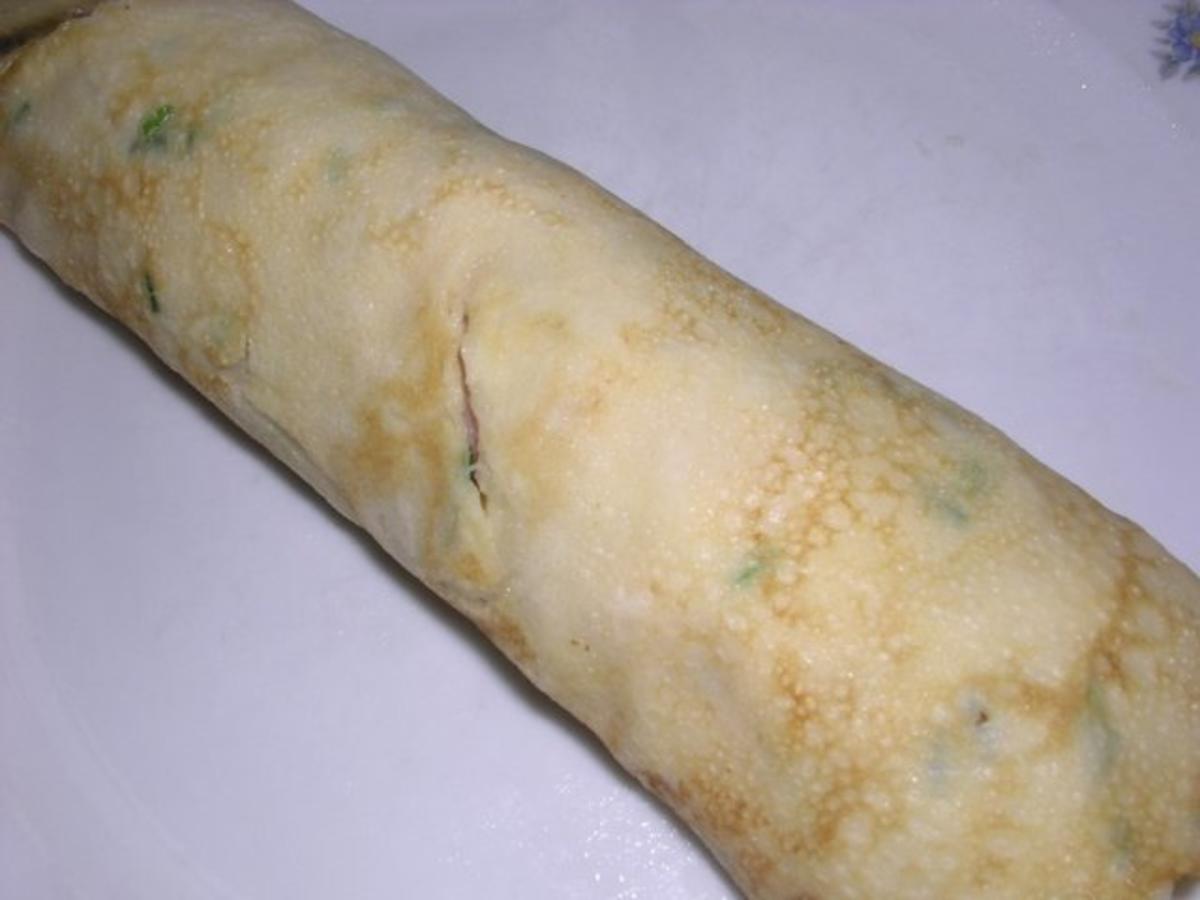 Käse Schinken Pfannkuchen - einfach - von maus134