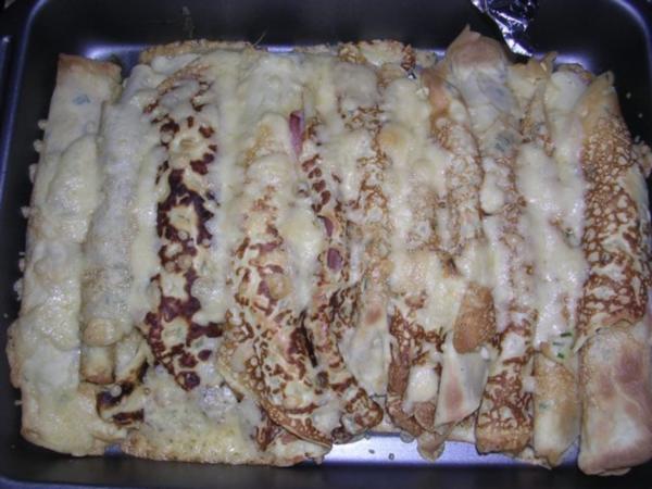 Käse Schinken Pfannkuchen - einfach - von maus134