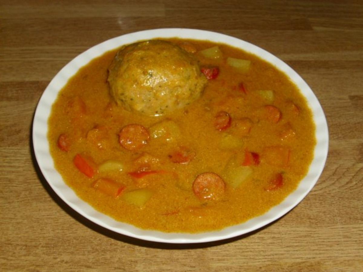 Bilder für Pikantes Kürbis-Kartoffel Gulasch - Rezept