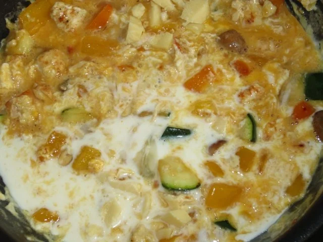 Rezept: Herzhaft-süßes Rührei Bild Nr. 7 Herzhaft-süßes Rührei - Rezept - Bild Nr. 7