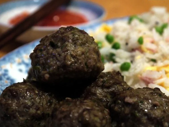 Rezept: Asiatische Fleischbällchen mit Kanton-Reis Bild Nr. 17 Asiatische Fleischbällchen mit Kanton-Reis - Rezept - Bild Nr. 17