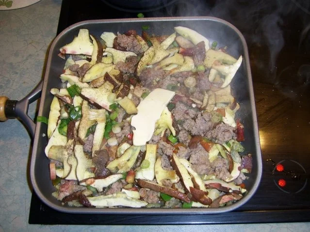 Rezept: Thüringer Pilz-Hackfleischpfanne Bild Nr. 9 Thüringer Pilz-Hackfleischpfanne - Rezept - Bild Nr. 9