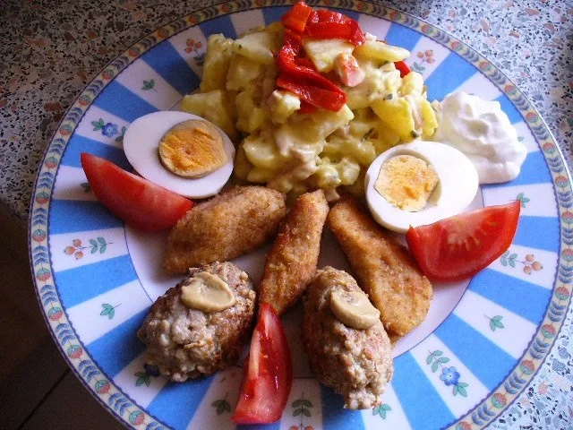 Abendbrot mit Kartoffelsalat - Rezept - Bild Nr. 2