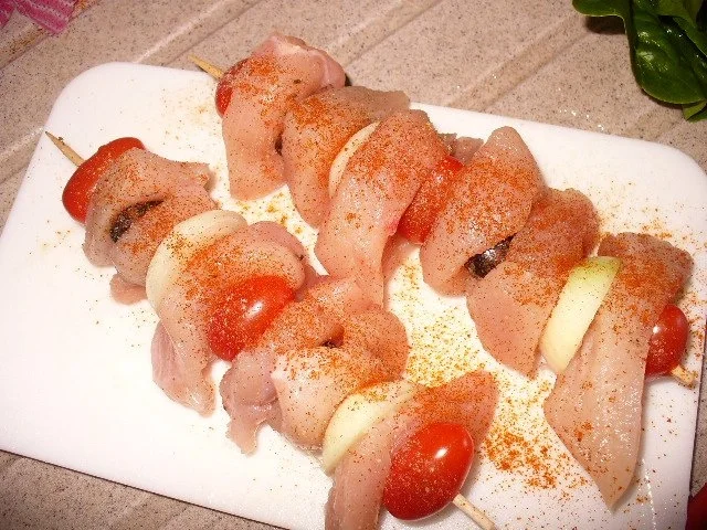 Hähnchenspieße - Rezept - Bild Nr. 7