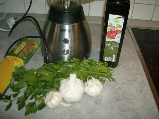 Knoblauchspaghetti - Rezept - Bild Nr. 2