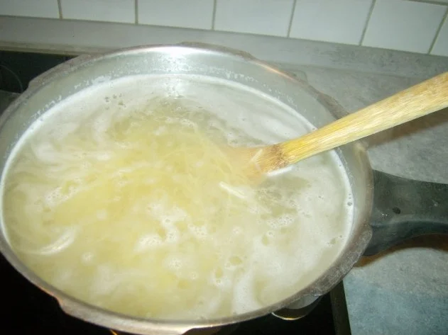 Knoblauchspaghetti - Rezept - Bild Nr. 3