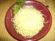 Knoblauchspaghetti - Rezept