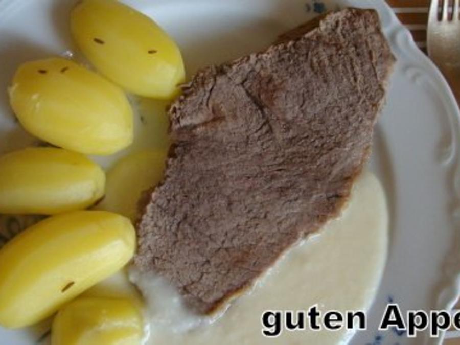 Schwäbische Ochsenbrust mit Apfel-Meerrettichsoße - Rezept - kochbar.de