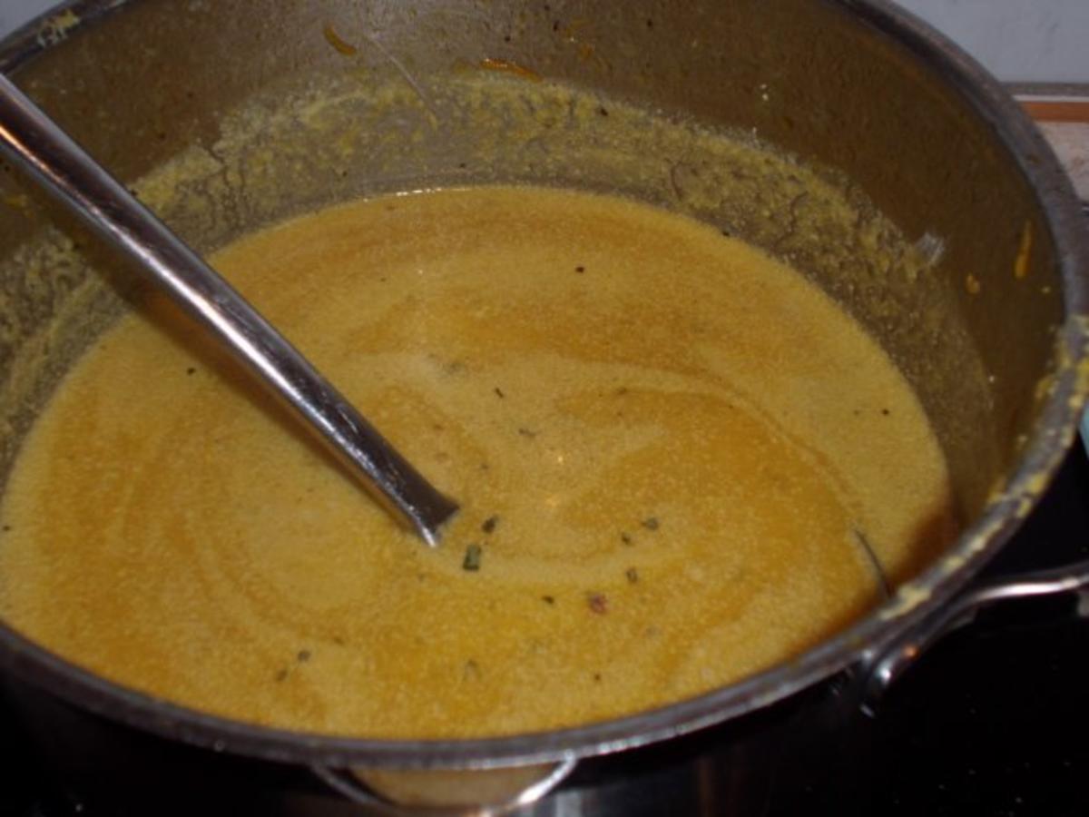 Suppe: Kürbis-Stangsellerie-Suppe mit Feigen-Spargel-Topping - Rezept - Bild Nr. 4