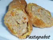 Frittierte gefüllte Oliven - Rezept