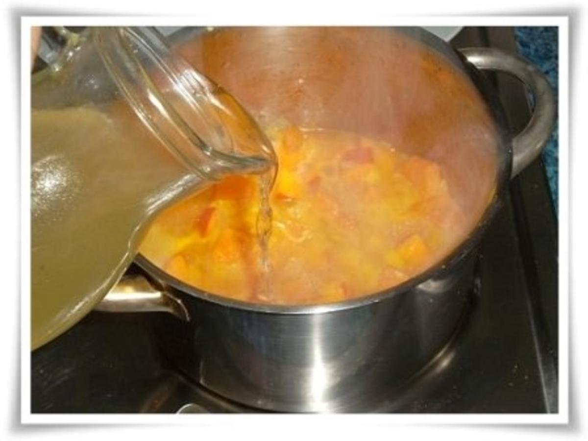 Halloween Kürbis- Mandarinen  Cremesuppe - Rezept - Bild Nr. 10