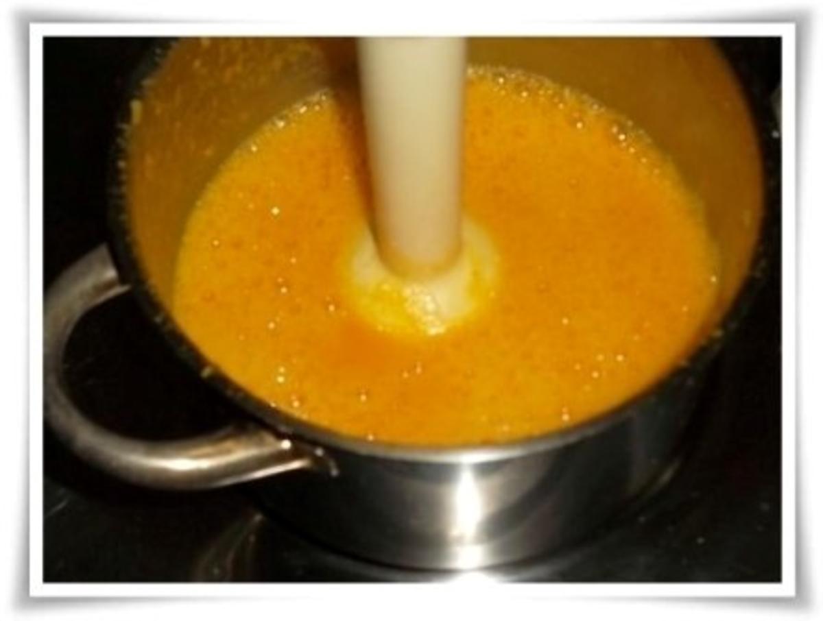 Halloween Kürbis- Mandarinen  Cremesuppe - Rezept - Bild Nr. 13