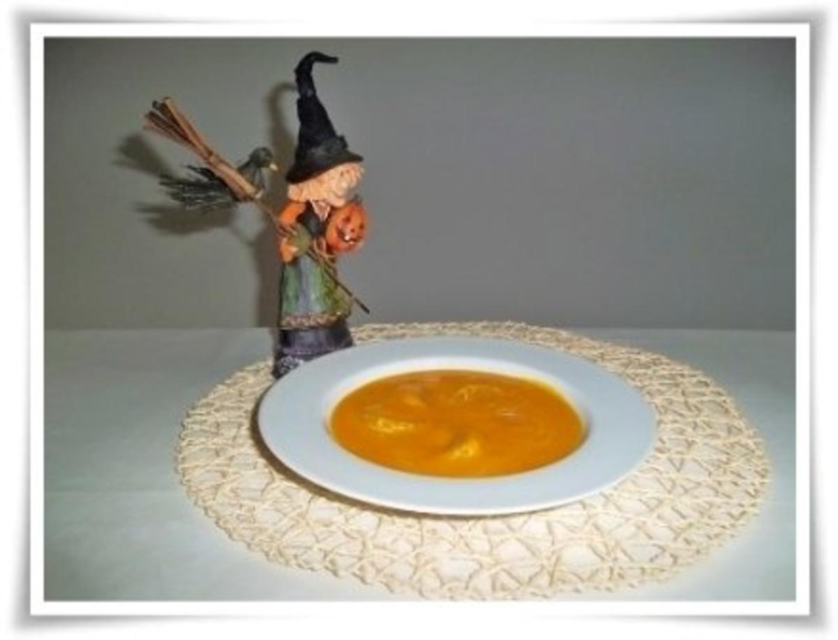 Halloween Kürbis- Mandarinen  Cremesuppe - Rezept - Bild Nr. 17