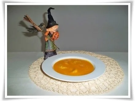 Halloween Kürbis- Mandarinen  Cremesuppe - Rezept - Bild Nr. 17