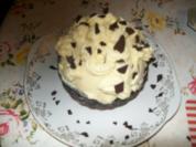 BIG TOP CUPCAKE REZEPT AUS DEN USA  mit Frosting und Füllung - Rezept