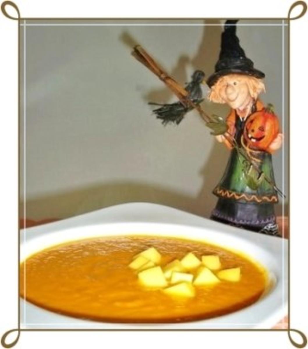 Halloween Kürbis - Mango - Anis Cremesuppe - Rezept - Bild Nr. 23