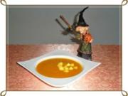 Halloween Kürbis - Mango - Anis Cremesuppe - Rezept