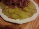 Anna-Kartoffeln mit Zwiebeln - Rezept