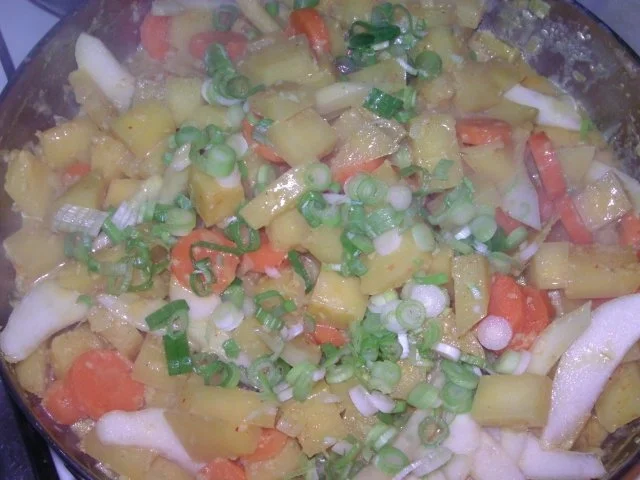 Steckrüben-Curry - Rezept