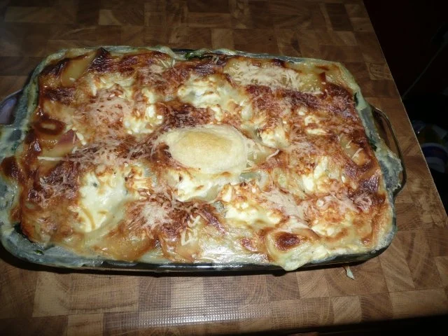 Rezept: Spinat-Lasagne mit Ricotta Bild Nr. 7 Spinat-Lasagne mit Ricotta - Rezept - Bild Nr. 7