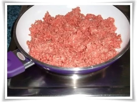 Raffinierte bunte Paprikapfanne  mit Hackfleisch und Reis dazu - Rezept - Bild Nr. 5