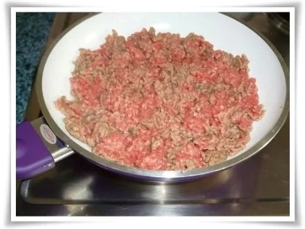 Raffinierte bunte Paprikapfanne  mit Hackfleisch und Reis dazu - Rezept - Bild Nr. 6