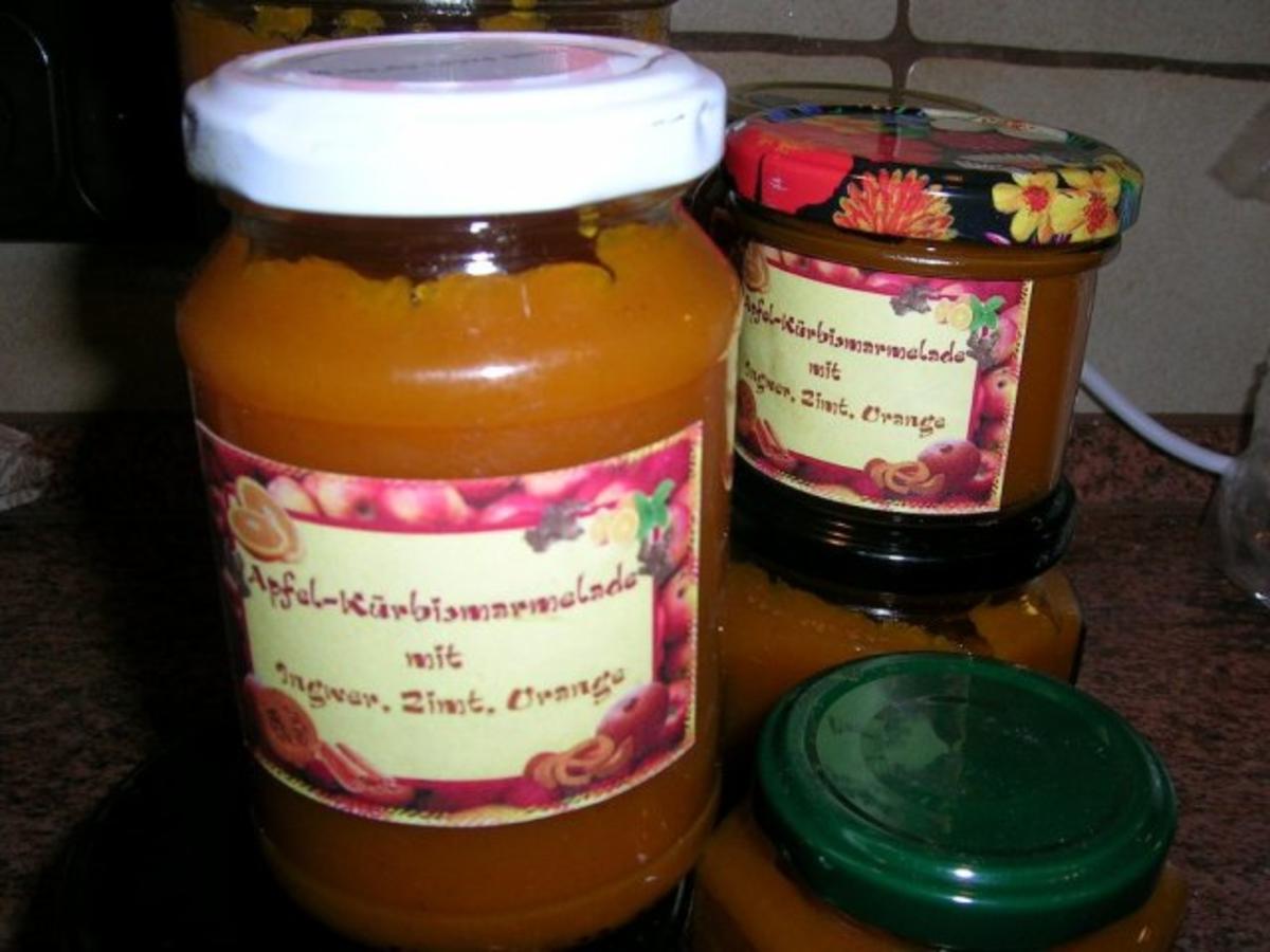 Kürbis-Apfel-Marmelade - Rezept mit Bild - kochbar.de