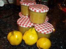 Quitten-Weißwein-Marmelade - Rezept