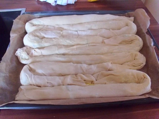 Rezept: Baniza - gefüllt mit Lauch und Schafskäse Bild Nr. 6 Baniza - gefüllt mit Lauch und Schafskäse - Rezept - Bild Nr. 6