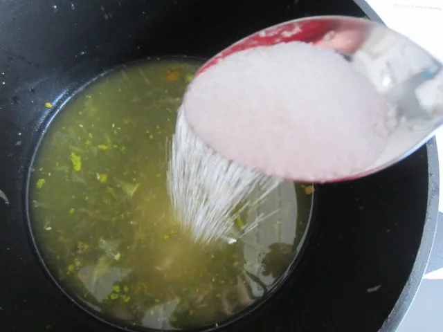 Kürbis-Orangen-Limetten-Eis - Rezept - Bild Nr. 4