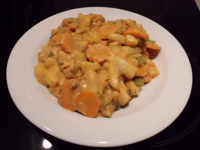 Rezept: Eintopf: Fünf-Gemüse-Rahmtopf Eintopf: Fünf-Gemüse-Rahmtopf - Rezept