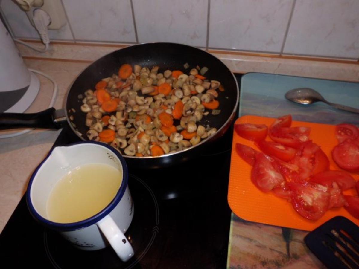 Pfannengericht: Gemüsepfanne mit Hähnchen und Mango - Rezept - Bild Nr. 3
