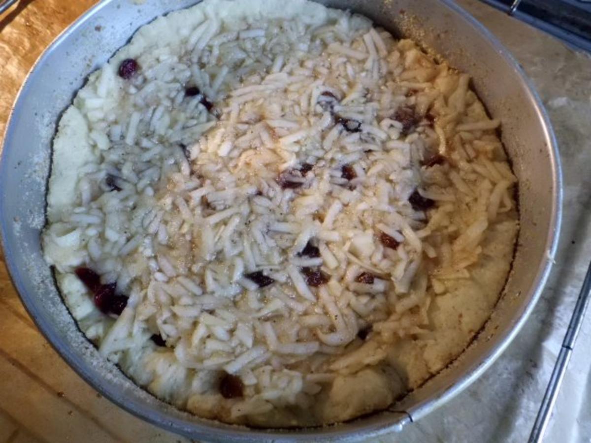 Kuchen: Apfelweinkuchen mit Marzipangitter - Rezept - Bild Nr. 5