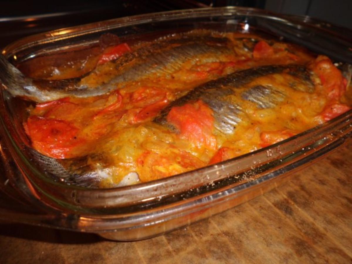 Fisch: Forelle in Tomaten-Zwiebel-Rahmsoße - Rezept - Bild Nr. 6