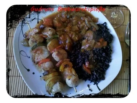 Fleisch: Bratwurstspieße DELUXE - Rezept - Bild Nr. 10