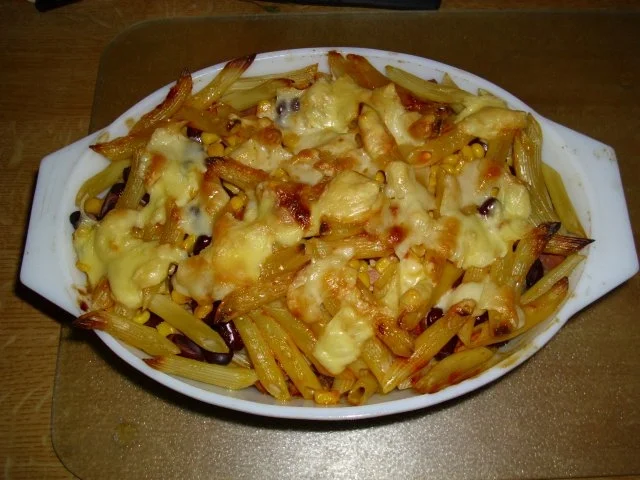 Nudelauflauf mit Sucuk - Rezept