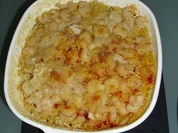 Bulgur Fenchel Auflauf mit Krabben - Rezept