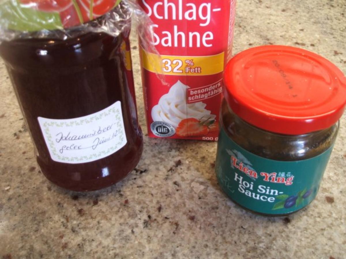 Käse: Scharfe Käsebällchen auf fruchtiger Sauce - Rezept - Bild Nr. 8