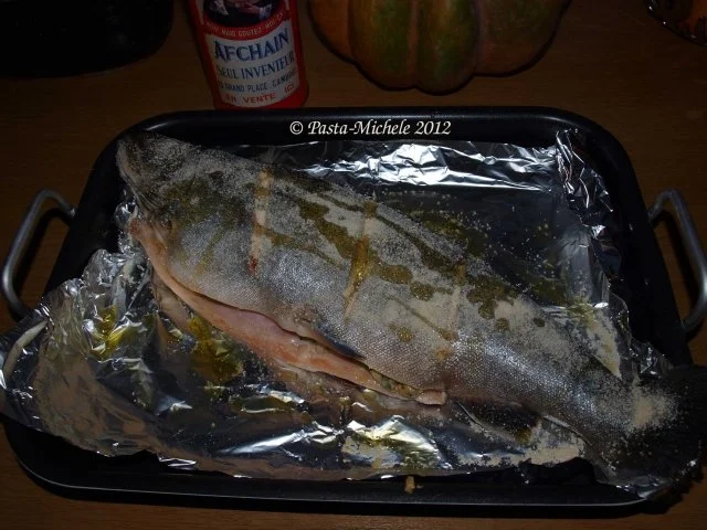 Eismeersaibling, gebacken mit Kräuterbutterfüllung - Rezept - Bild Nr. 2