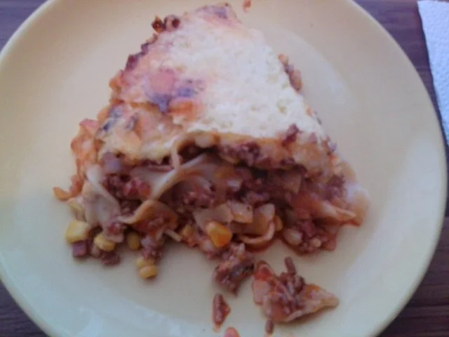 Rezept: Bunter Nudelauflauf überbacken Bild Nr. 2 Bunter Nudelauflauf überbacken - Rezept - Bild Nr. 2