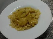 Nudeln an Apfel-Curry - Rezept