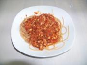 vegane Spaghetti Bolognese - Rezept